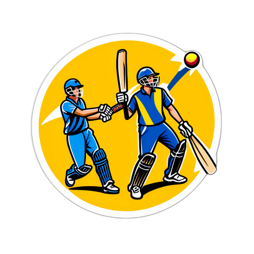 क्रिकेट मैच का उत्साह