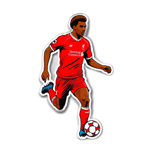 Fotbollsspelare i rörelse - Liverpool