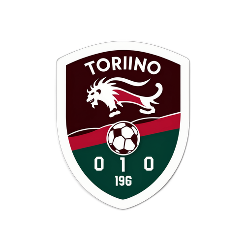 Елегантний стильний малюнок на тему матчу Торо - Мілан