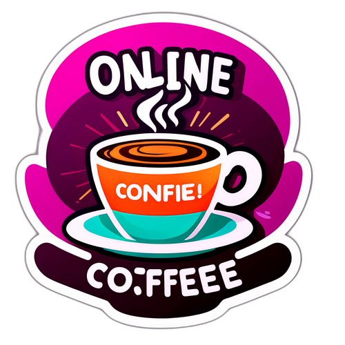 Thiết kế nhãn dán cà phê Online