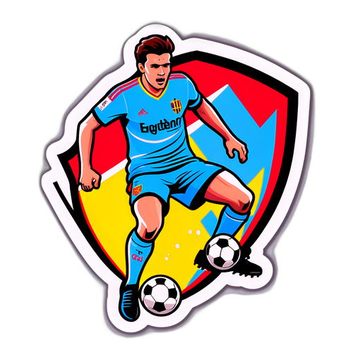 Pemain Bola Sepak Animasi