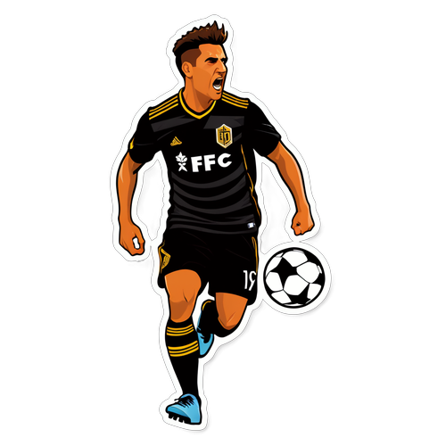 Stiker Energi Tinggi LAFC