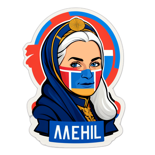 Portrett av Emilie Enger Mehl