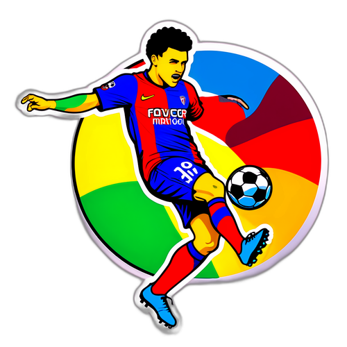 Futbolcu Sticker Tasarımı