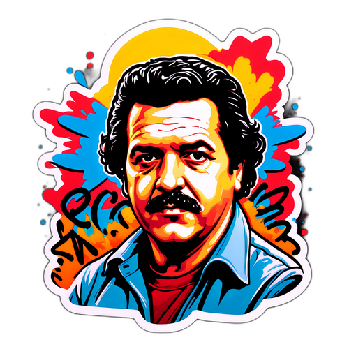 Pablo Escobar graffiti művészet