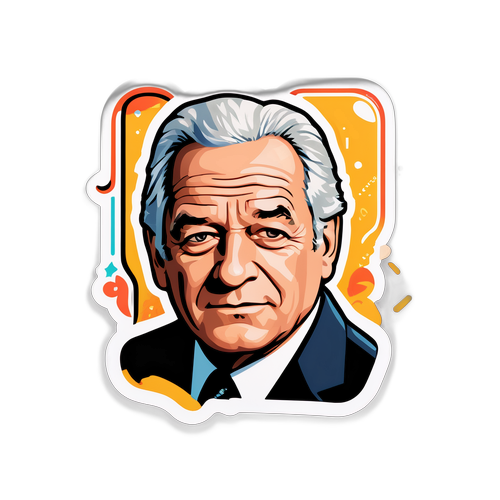 Rejtélyes Epstein fájlokat szimbolizáló animált matrica rejtett üzenetekkel