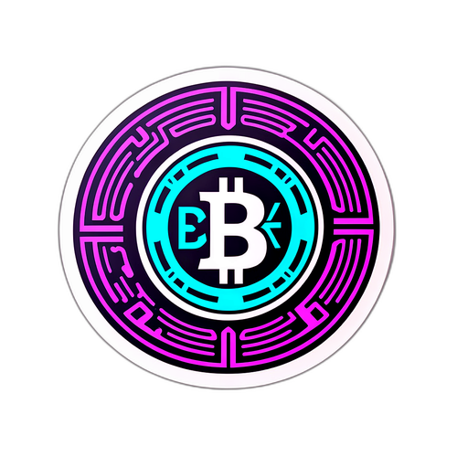 CBDC 금융 혁신 스티커 디자인