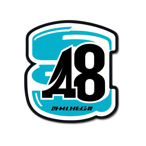 Minimalist design med Dennis Haugers nummer 48