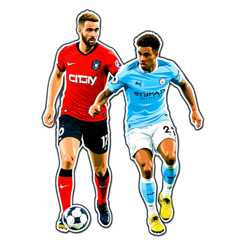 Affiche du Match entre Man City et Salford City