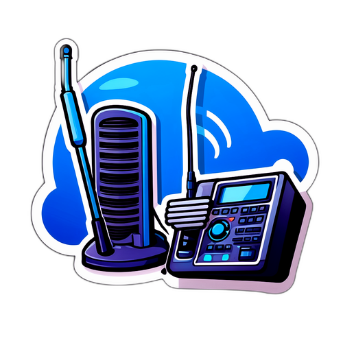 Sticker cu echipamente de transmisie Digi Sport 1