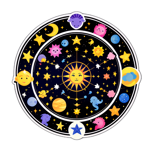 สติ๊กเกอร์จักรราศีลึกลับ