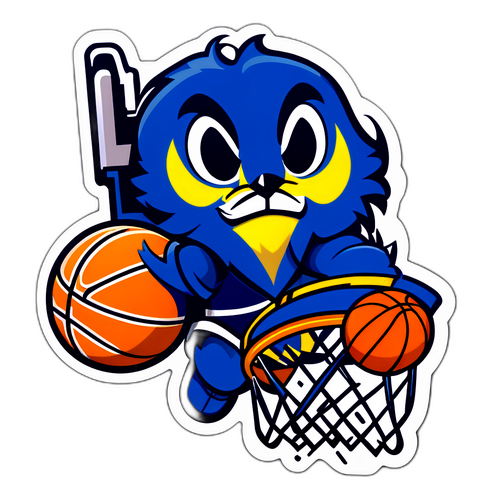 Marquette Basketball Vintage-Style Sticker