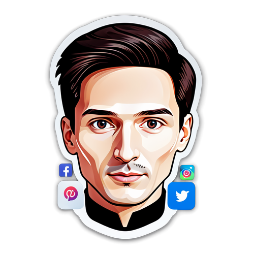 Revolusi Teknologi: Wajah Pavel Durov Menjadi Simbol Koneksi yang Tak Terbatas!