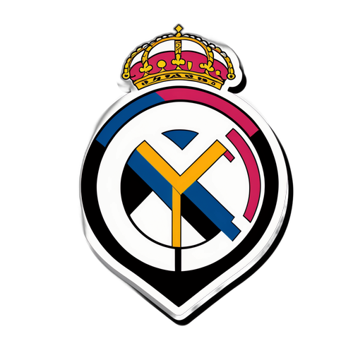 Sticker với logo của Real Madrid và Albacete