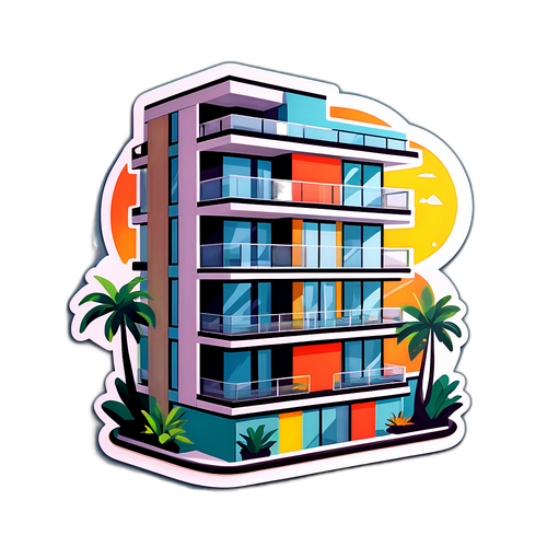 Modern inredning av kondominier