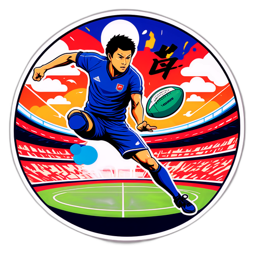 山本佳寧的運動熱情貼紙