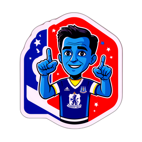 สติกเกอร์เชียร์ซันเดอร์แลนด์และเอฟเวอร์ตัน