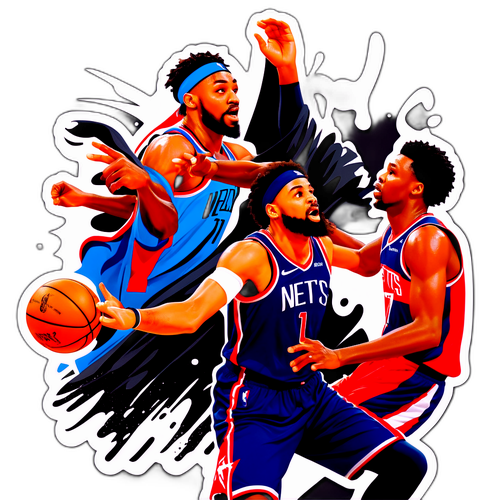 Un Moment Intense de Jeu entre les Wizards et les Nets