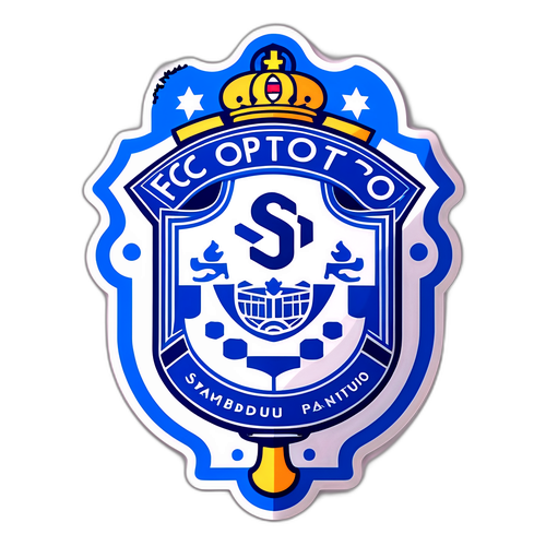 Stadion FC Porto ze sportowymi elementami