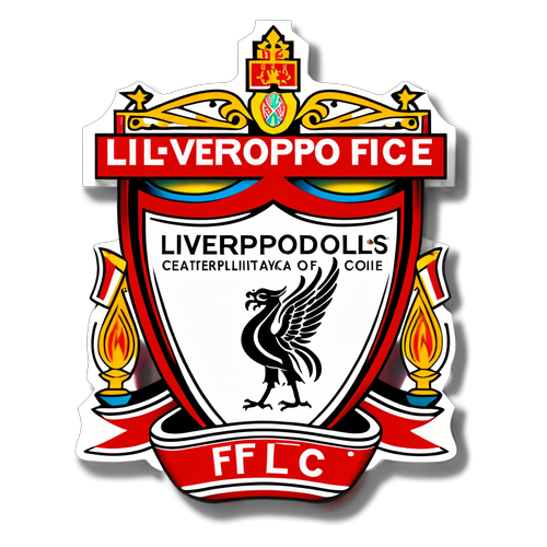 Opplev Anfield Magien: Liverpool FCs Logo i En Uforglemmelig Feiring!