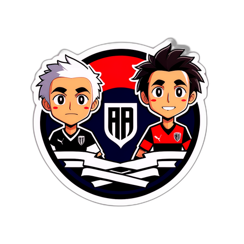 Креативний дизайн для матчу "ПСВ - Гераклес" в аніме стилі