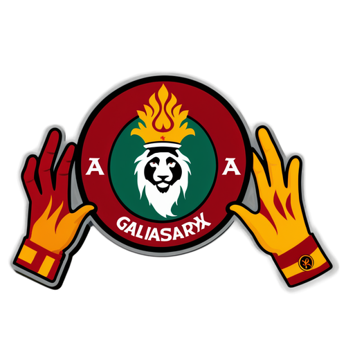 Vriendschapssticker Ajax en Galatasaray