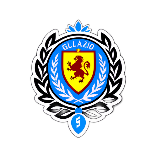 Stiker Elegan Emblem Galatasaray dan Lazio