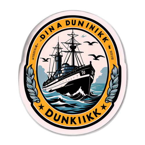 Autocollant thématique Dunkerque