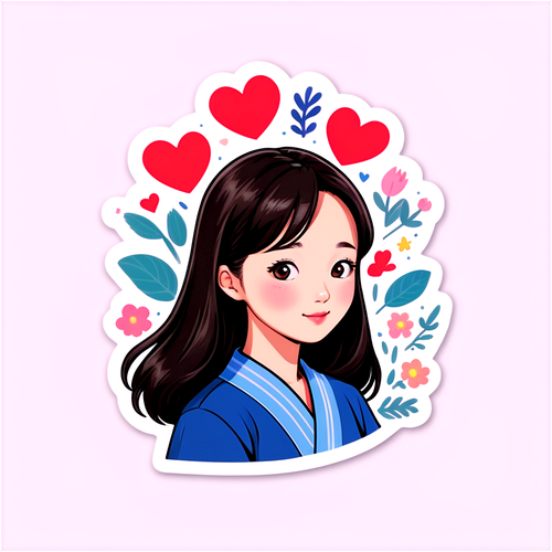 Palasak sa Puso: Ang Sticker ni Kim Ji Won na Magdadala ng Pag-ibig at Tamis ng Pagkaibigan!