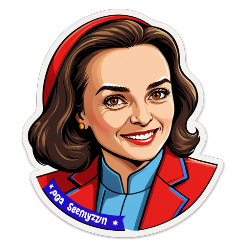 Stickers Joanna Senyszyn - Walka o Równość