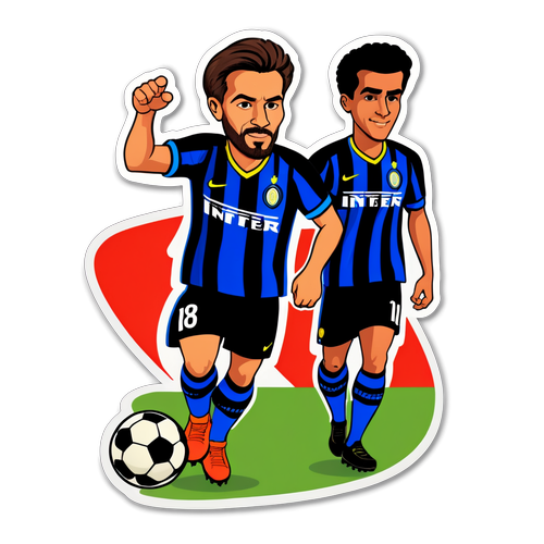 Design artistic al meciului Como vs Inter