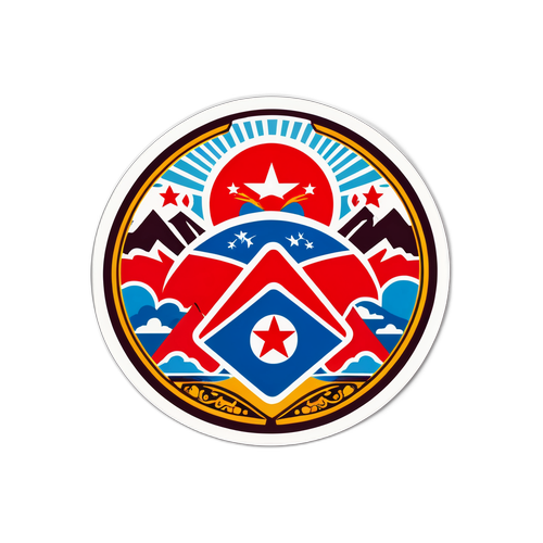 北朝鮮の伝統文化を表現したユニークなアートスタイルデザイン