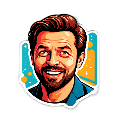 Nálepka s Davidem Prachařem