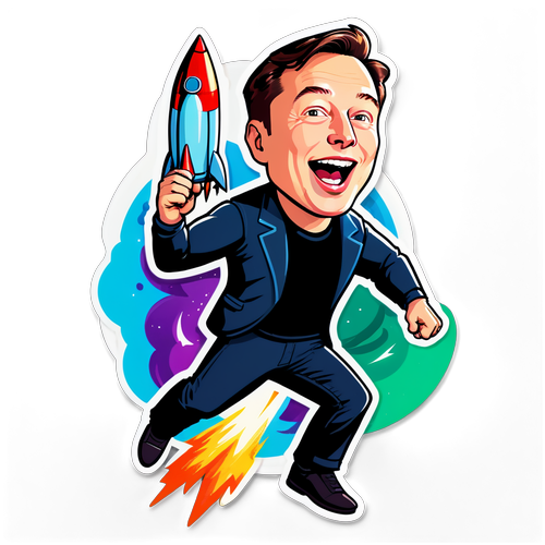 Elon Musk's Stralende Reis: 'To Infinity!' – Ontdek de Verbazingwekkende Avonturen van de Raketlancering!