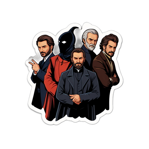 Teşkilat Karakter Silueti Sticker