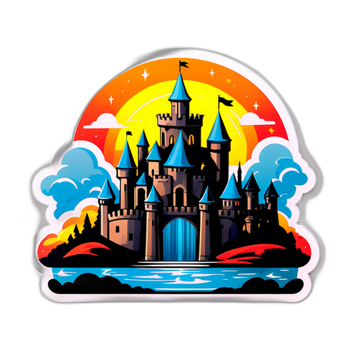 Pontus Yılanlı Kalesi Sticker