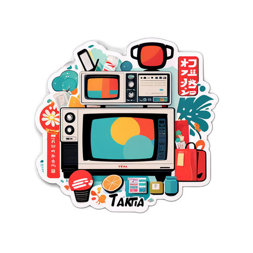 ジャパネットたかたの魅力を活かしたスタイリッシュ商品コラージュデザイン