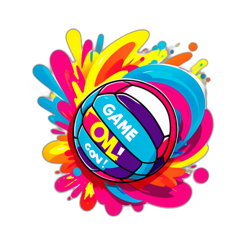 Häftig handbollssticker