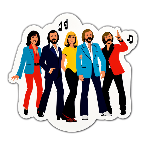 Tag på rejsen tilbage til 70'erne med ABBA's fantastische disco-stil!