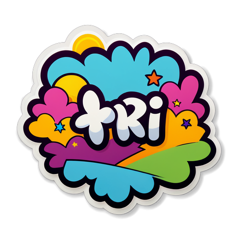 Stiker Kartun 'Hari Ini'