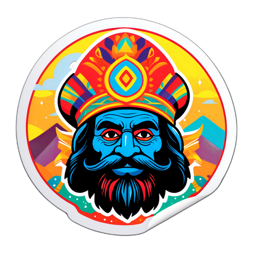 Renkli ve Eğlenceli Kısmetse Olur Sticker Tasarımı