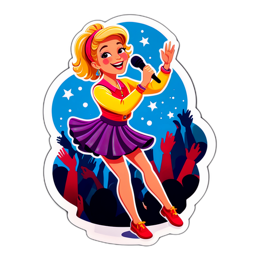 Charmante sticker van Chantal Ladesou