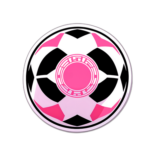 Minimalist Futbol Topu
