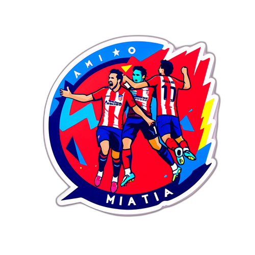 Perayaan Peminat Atletico Madrid