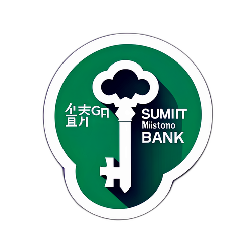 住友三井信託銀行の哲学を表現するスタイリッシュなグラフィック