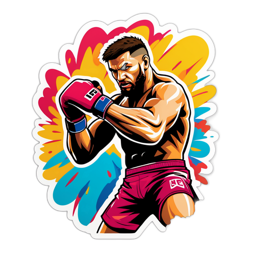 Rekaan Sticker Berani Terinspirasi oleh UFC