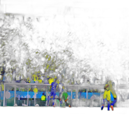 Cảnh tại sân Jeddah với bầu không khí sôi động trong trận đấu với Al-Nassr