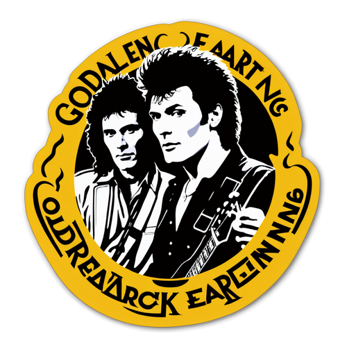 Golden Earring Iconisch Rock Sticker