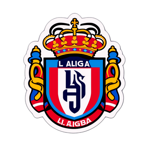 Ла Ліга логотип у 3D ефекті