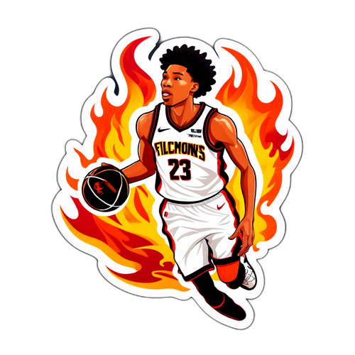 Basketball na may apoy